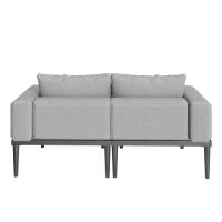 Cama de Patio Impermeable Multifuncional Doble Sofá de Deporte al Aire Libre con Estantes - details 15