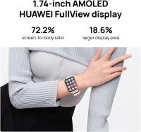 Reloj inteligente HUAWEI Watch FIT 2, pantalla de 1,74 pulgadas, llamadas Bluetooth, hasta 10 días de duración de la batería, animaciones de entrenamiento rápido - - details 2