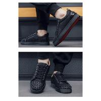 Zapatos Casuales De Placa Remachada Para Hombre, Transpirables Y Cómodos Zapatos Deportivos De Exterior, Zapatos Deportivos De Moda. - details 21