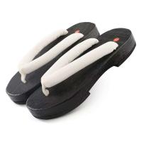 Zapatos de madera de suela gruesa, zuecos de kimono de verano de anime para niña, sandalias antiguas ordinarias hechas a mano, nuevo Arca informal - details 9