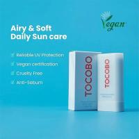 Corea cuidado de la piel Tocobo algodón suave protector solar SPF 50 + esencia de sentido del agua protector solar Control de aceite refrescante no graso hidratante - details 7