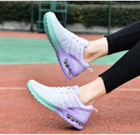 Zapatos transpirables para correr de marca para mujer, zapatos deportivos con cojín de aire para exteriores, zapatillas ligeras, calzado atlético cómodo - details 17