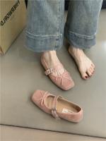 Zapatos de mujer otoño 2025, nuevos zapatos individuales de suela plana con hebilla de cinturón plateada, estilo Mary Jane. - details 7