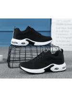 Zapatillas de deporte de moda para mujer, zapatos de tenis transpirables de malla con cojín de aire, fondo suave, para correr al aire libre - details 3