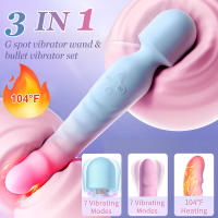 Potente vibrador consoladores varita para punto G vibrador mujeres estimulador de clítoris para mujeres masajeador vaginal juguetes sexuales para adultos para mujer - details 0