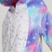 Pijama De Invierno De Peluche Kigurumi Unicornio Para Mujer Y Hombre Pijama De Dibujos Animados Cómodo Y Caliente Con Capucha Y Botones - details 11
