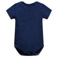 Bodysuit De Verano Para Bebés Recién Nacidos De Algodón Suave Con Mangas Cortas Adecuado Para Niños Y Niñas De 0 a 24 Meses Ropa De Bebé - details 6