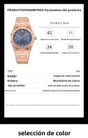 Reloj de hombre de marca suiza impermeable luminoso moda nuevo reloj de cuarzo - details 0