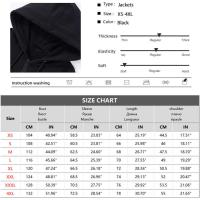 Sudadera De Capucha Con Cremallera Para Hombre Color Sólido Estilo Clásico Abrigo Casual De Temporada Otoño-caso - details 0