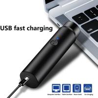 Mini depiladora Facial portátil para hombres y mujeres, recortadora de depilación, recargable por USB, herramienta de afeitado de barba y peluquero - details 2