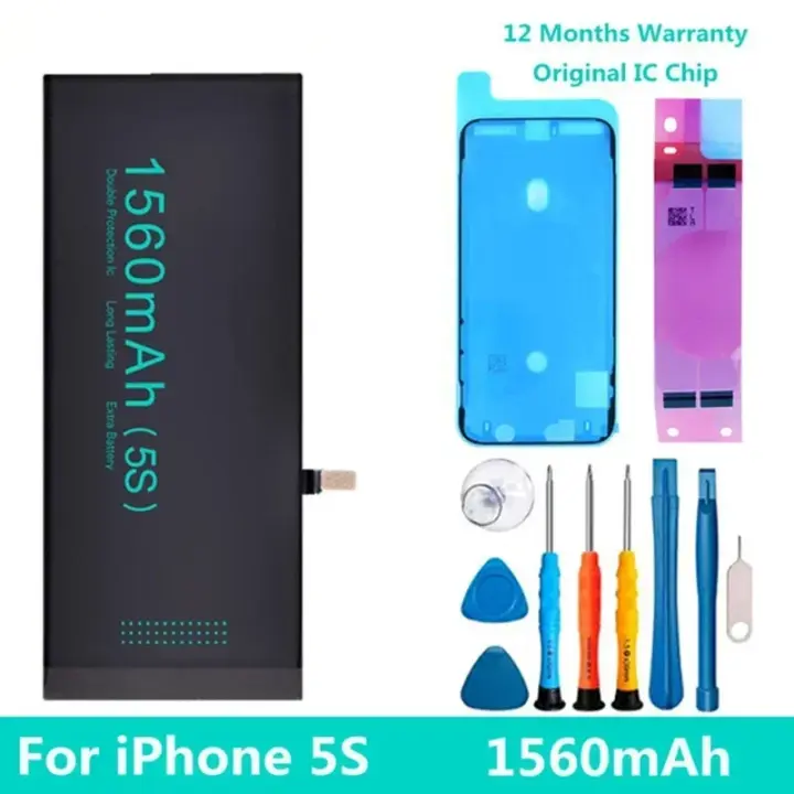 Batería De Reemplazo De Capacidad Original Para IPhone 14 13 12 11 Pro Max X XS XR XSMAX 5S 6 6S 7 8 Plus 7p, Batería Para Apple - 1