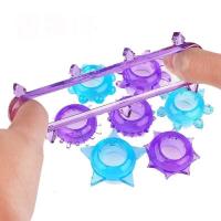 Embalaje privado Sexy 1 pieza anillo de silicona tiempo eyaculación precoz retardante impotencia ayuda anillos de erección juguetes para hombres adultos productos sexuales - details 4
