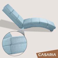 Chaise Longue Tumbona XXL London 186x89x55cm Sillón Ergonómico de Salón Oficina 180Kg Cuero Sintético Blanco - details 51
