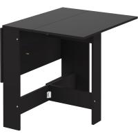 Mesa Plegable Contemporánea con 2 Solapas Plegables, Tablero de Partículas de Melamina, 103 x 76 x 73.4 cm - details 11