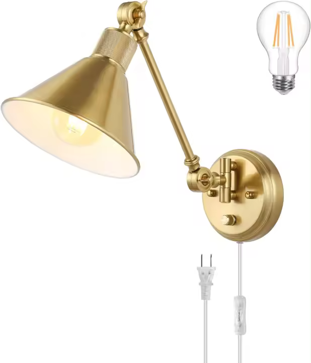 Aplique de pared enchufable - 1