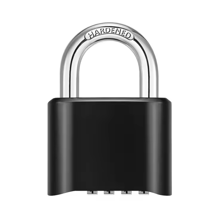 Candados de cerradura de puerta endurecidos, resistentes, resistentes, a prueba de herrumbre, para interior y exterior, bloqueo de código de valla, 1 ud. - 1