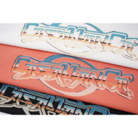 Camiseta deportiva de algodón puro para hombre, cuello redondo, estampado frontal, estilo informal básico para verano - details 15