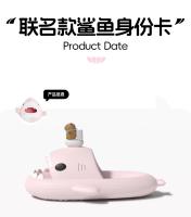 Lindo tiburón de dibujos animados pareja zapatillas mujer verano desgaste fondo grueso antideslizante interior hogar fresco zapatillas hombres - details 15