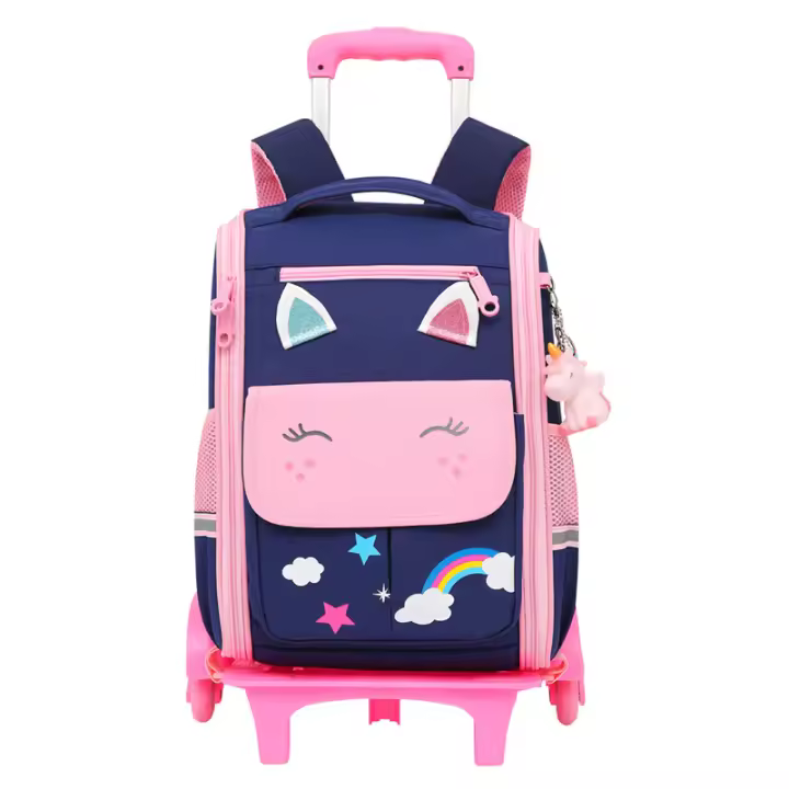 Dibujos animados de la mochila de los niños de la escuela primaria de las niñas de la barra de lazo - 1