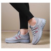 Zapatos deportivos transpirables a la moda para mujer, calzado informal de corte bajo para primavera, nuevo estilo, plantilla de EVA cómoda superior de malla - details 20