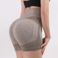 Pantalones Cortos de Yoga para Mujer Entrenamiento de Glúteos, Sin Costuras, Elásticos, Cintura Alta, Control de Barriga, Pantalones Fruncidos - details 5