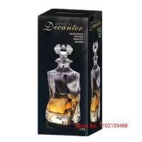 Botella de papel arrugada transparente, giro de arte japonés, cristalería, juego de vino de vidrio, botella de whisky irregular XO, 720 ml - details 5