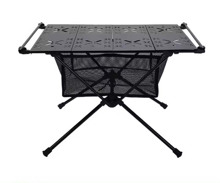 Mesa de camping plegable al aire libre viajar multifunción pesca Portátil 60*40*37CM - 1