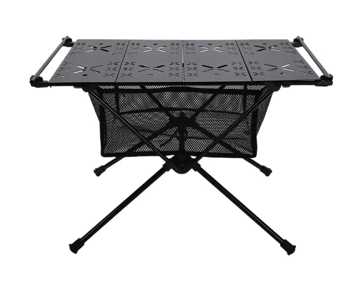 Mesa de camping plegable al aire libre viajar multifunción pesca Portátil 60*40*37CM - 1
