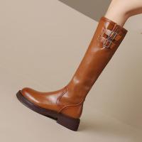 LAVANDA BOTAS ALTAS CON CREMALLERA PARA MUJER, BOTAS PLANAS PARA MUJER - details 5