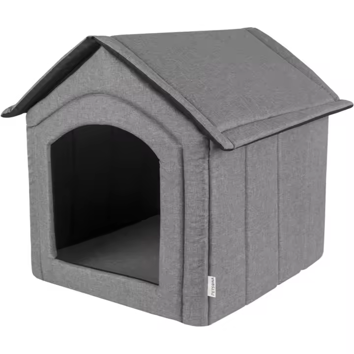 Petsona Caseta Del Perro Perrera Plegable Con Techo Desmontable Casa Del Perro Cama Cueva Del Gato Cama - 1