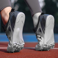 Nuevos zapatos de pista, picos para hombres y mujeres, zapatillas de salto largo de pie para correr de medio y largo. - details 15