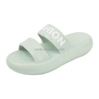 Nueva marca de moda, zapatos de tacón blanco de color sólido para mujeres suaves y gordas, sandalias antideslizantes a bajo precio - details 0