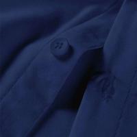 Nueva camisa de negocios de manga corta informal de color sólido para hombre, moda de verano, sin permanente, top cómodo y versátil - details 9
