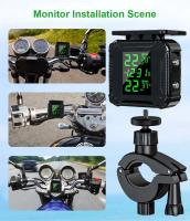 Sensores TPMS de carga Solar para motocicleta, sistema de alarma de temperatura de neumáticos para monitoreo de presión de neumáticos de motocicleta - details 22