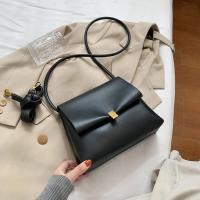 Bolsos pequeños Retro para mujer, bolso de mensajero de hombro para mascotas, cuero genuino suave que combina con todo, moda de otoño e invierno - details 5
