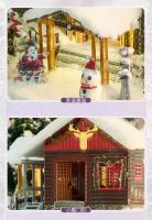 MMZ-modelo IRON STAR 3D, rompecabezas de Metal, modelo de Navidad, kits de casa de Papá Noel, juguetes modelo para ensamblar DIY para niños, regalos - details 8