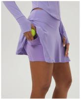 Falda acampanada de Yoga para mujer, Pantalón deportivo informal antideslumbrante con bolsillos, secado rápido, novedad - details 6