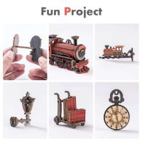 Serie Robotime Rolife: Casa de Madera Miniatura DIY Juegos y Coleccionables - details 35
