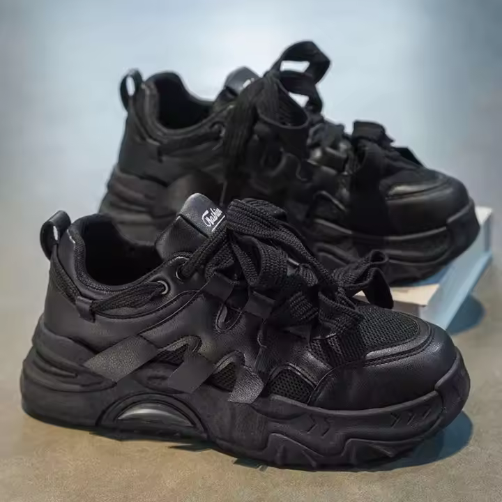 Nuevos zapatos blancos multifuncionales deportivos de malla transpirable para hombre, para otoño e invierno, con - 1