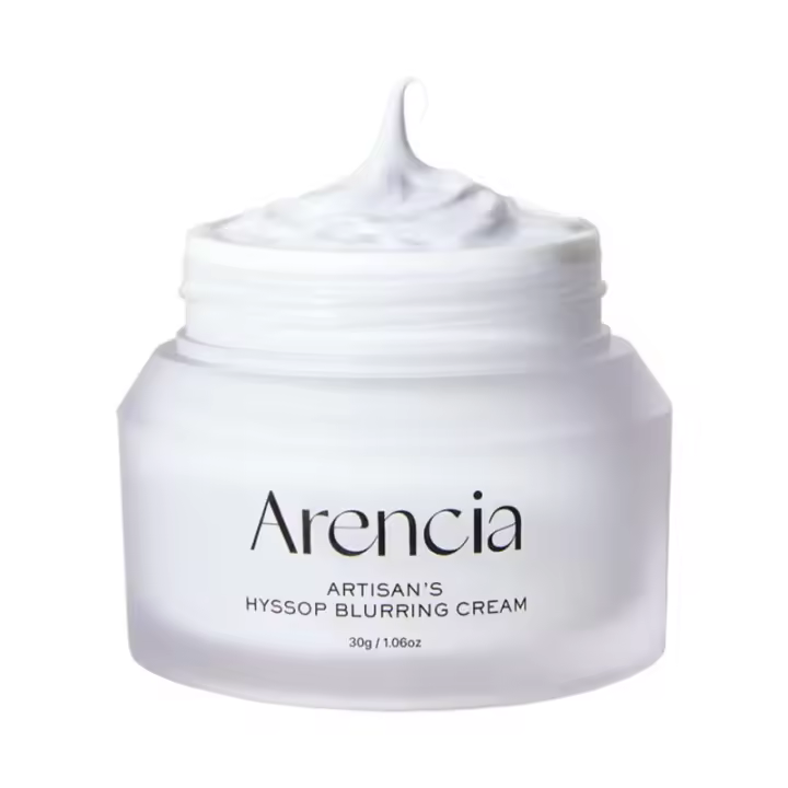 ARENCIA Hyssop Blurring Cream, crema hidratante facial de colágeno intenso y crema reparadora nocturna para antienvejecimiento, barrera nutritiva para la piel, - 1
