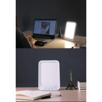 Luz LED fluorescente de 20000 Lux, terapia de luz cálida antidepresora fría, 3 colores de luz, 5 niveles de brillo táctil - details 4