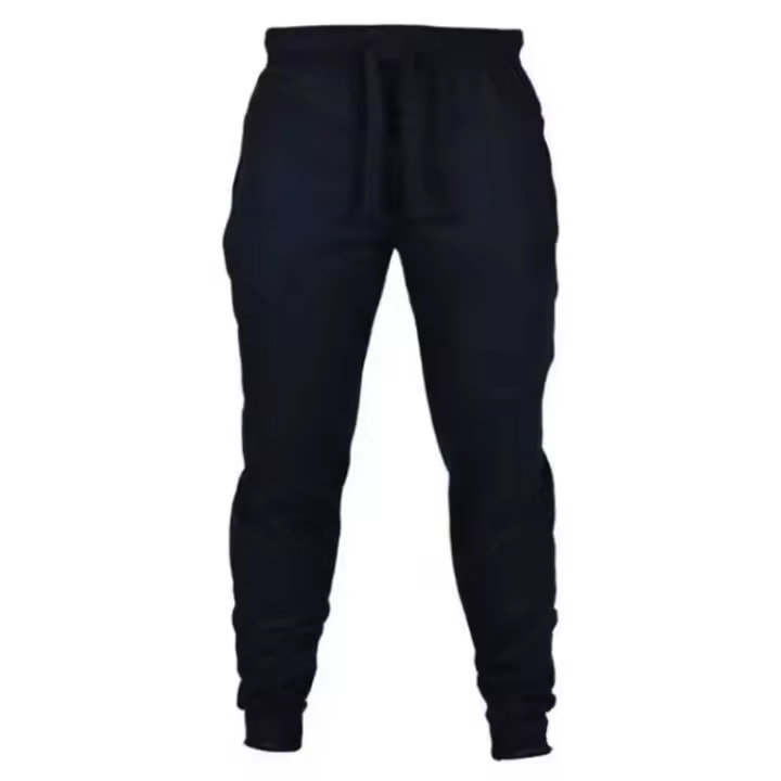 Pantalones deportivos de lana informales para hombre, Color sólido, europeos y americanos, nuevos para pantalones, Color, americano, - 1