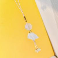 Colgante de teléfono de estilo chino, trébol de cuatro hojas, cadena Retro para teléfono móvil, cordón con cuentas, correa para teléfono móvil, decoración para teléfono - details 10