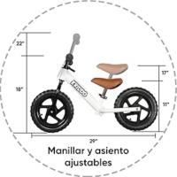 Manillar y asiento ajustables