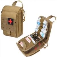 Kit médico táctico para exteriores, paquete de torniquete de primeros auxilios, bolsa de herramientas Molle Militar, equipo de supervivencia de rescate para viajes, senderismo y Camping - details 2