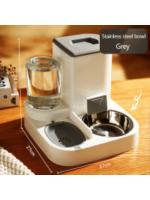 Alimentador automático para gatos y mascotas, dispensador de agua de gran capacidad, separación seca y húmeda, contenedor de alimentos, suministros para mascotas - details 0