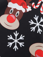 Vestido de fiesta elegante estilo vintage de los años 50 y 60 de Navidad de invierno para mujer - details 7