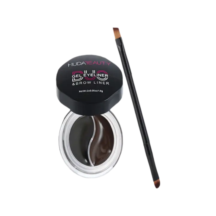 Crema para cejas superimpermeable de larga duración, dos colores, Gel para cejas teñido a prueba de sudor, maquillaje marrón de alta pigmentación, cosmético para mujer - 1