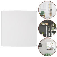 Pegatinas de pared de espejo extraíbles, láminas acrílicas flexibles, azulejos, espejos sin cristal, 1 piezas - details 1