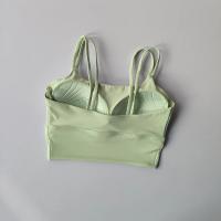 Sujetador deportivo integrado con tirantes, sujetador estilo chaleco de belleza que absorbe los golpes para mujer, traje de yoga para correr y Pilates - details 10
